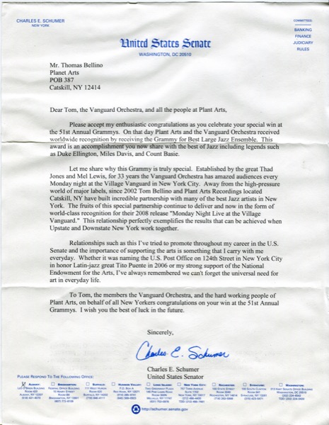 Senate Letter